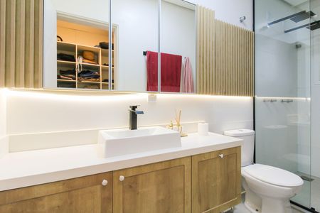 Casa à venda com 166m², 3 quartos e 2 vagas Casa à venda com 166m², 3 quartos e 2 vagasBanheiro da Suíte 1