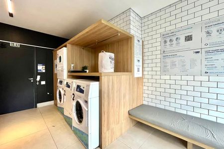Apartamento à venda com 43m², 1 quarto e 1 vaga Apartamento à venda com 43m², 1 quarto e 1 vagaÁrea comum - Lavanderia