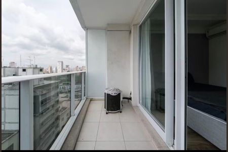 Varanda de apartamento para alugar com 1 quarto, 22m² em Sé, São Paulo