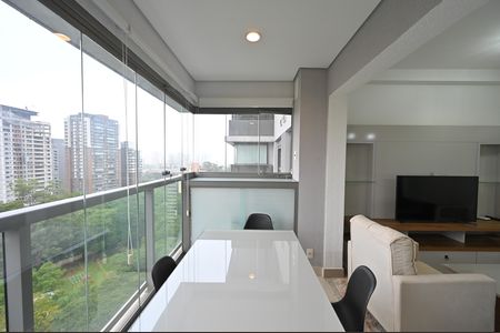 Varanda de apartamento à venda com 1 quarto, 43m² em Vila Clementino, São Paulo