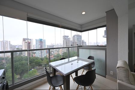 Apartamento à venda com 43m², 1 quarto e 1 vagaVaranda