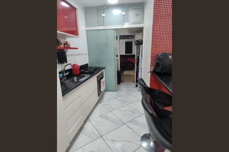 Cozinha de apartamento à venda com 2 quartos, 70m² em Vila América, Santo André