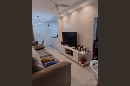 Sala de apartamento à venda com 2 quartos, 70m² em Vila América, Santo André