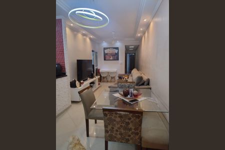 Sala de apartamento à venda com 2 quartos, 70m² em Vila América, Santo André