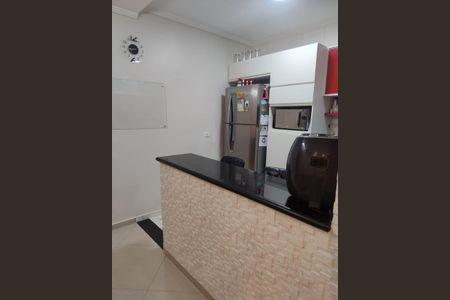Cozinha de apartamento à venda com 2 quartos, 70m² em Vila América, Santo André