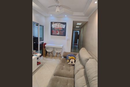 Sala de apartamento à venda com 2 quartos, 70m² em Vila América, Santo André
