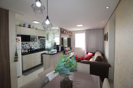 Sala / Cozinha de apartamento à venda com 2 quartos, 72m² em Cidade Antônio Estêvão de Carvalho, São Paulo