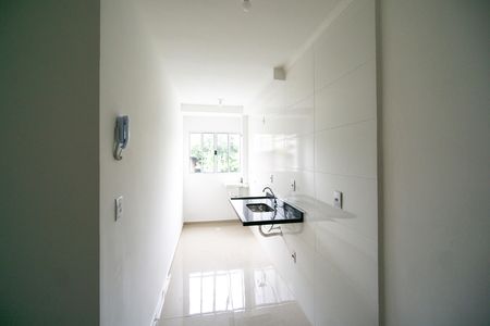 Cozinha de apartamento para alugar com 1 quarto, 29m² em Chácara Santo Antônio (zona Leste), São Paulo