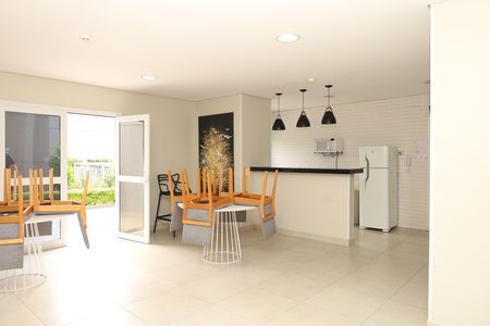 Apartamento à venda com 47m², 2 quartos e 1 vagaÁrea comum - Salão de festas