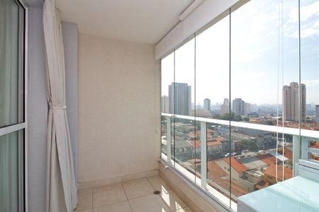 Varanda de apartamento à venda com 1 quarto, 37m² em Vila Gomes Cardim, São Paulo