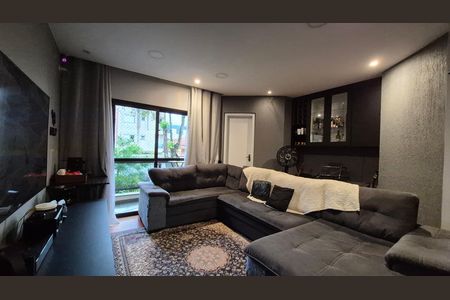Sala  de apartamento à venda com 3 quartos, 118m² em Paraíso, Santo André