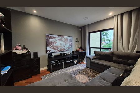 Sala  de apartamento à venda com 3 quartos, 118m² em Paraíso, Santo André