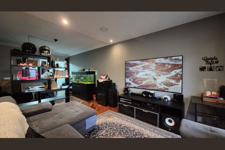 Sala  de apartamento à venda com 3 quartos, 118m² em Paraíso, Santo André
