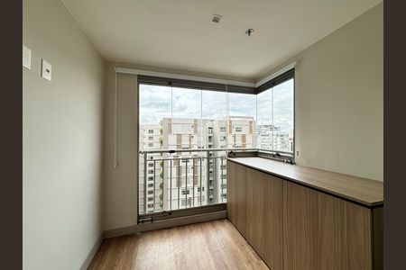 Varanda de apartamento para alugar com 1 quarto, 35m² em Indianópolis, São Paulo