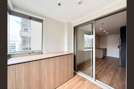 Varanda de apartamento para alugar com 1 quarto, 35m² em Indianópolis, São Paulo