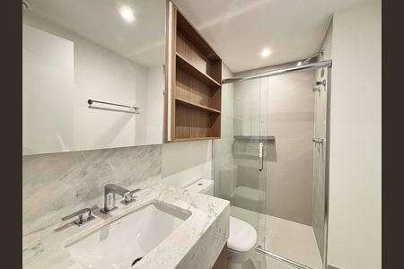 Apartamento para alugar com 42m², 1 quarto e 1 vaga Apartamento para alugar com 42m², 1 quarto e 1 vagaBanheiro
