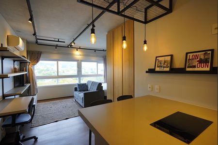 Studio para alugar com 38m², 1 quarto e 1 vagaSala - quarto