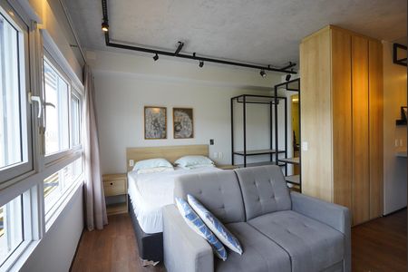 Studio para alugar com 38m², 1 quarto e 1 vagaQuarto