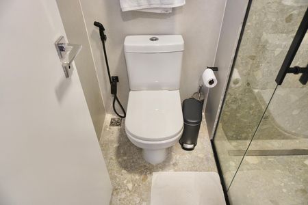 Studio para alugar com 44m², 1 quarto e 1 vaga Studio para alugar com 44m², 1 quarto e 1 vagaBanheiro