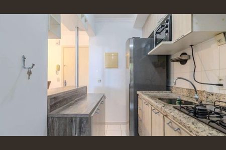 Cozinha de apartamento à venda com 1 quarto, 50m² em São Geraldo, Porto Alegre