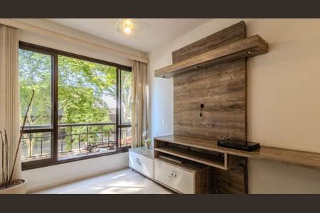 Sala de apartamento à venda com 1 quarto, 50m² em São Geraldo, Porto Alegre