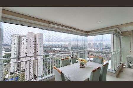 Varanda de apartamento à venda com 2 quartos, 60m² em Vila Anastácio, São Paulo