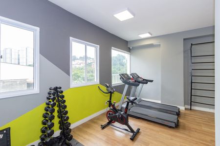 Apartamento à venda com 25m², 1 quarto e sem vaga Apartamento à venda com 25m², 1 quarto e sem vagaÁrea comum - Academia