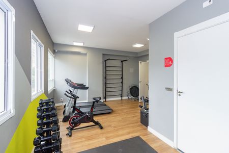 Apartamento à venda com 25m², 1 quarto e sem vaga Apartamento à venda com 25m², 1 quarto e sem vagaÁrea comum - Academia