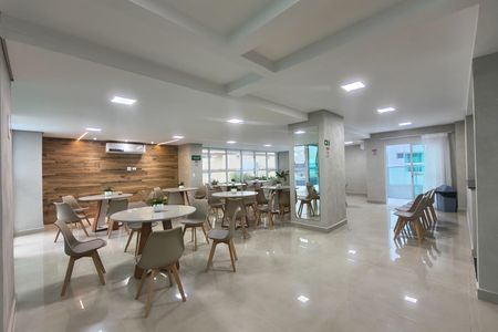 Apartamento para alugar com 82m², 2 quartos e 1 vaga Apartamento para alugar com 82m², 2 quartos e 1 vagaÁrea comum - Salão de festas