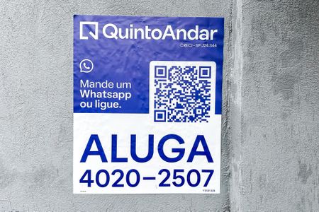 Apartamento para alugar com 40m², 1 quarto e sem vaga Apartamento para alugar com 40m², 1 quarto e sem vagaPlaca