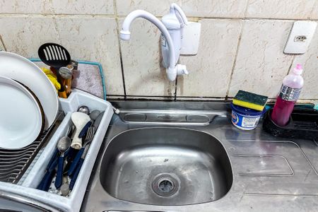 Apartamento para alugar com 40m², 1 quarto e sem vaga Apartamento para alugar com 40m², 1 quarto e sem vagaCozinha e Área de Serviço