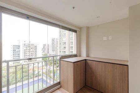 Apartamento para alugar com 44m², 1 quarto e 1 vaga Apartamento para alugar com 44m², 1 quarto e 1 vagaSacada