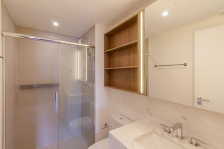 Apartamento para alugar com 44m², 1 quarto e 1 vaga Apartamento para alugar com 44m², 1 quarto e 1 vagaBanheiro