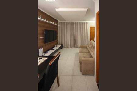 Sala de casa de condomínio para alugar com 2 quartos, 68m² em Chácara Belenzinho, São Paulo
