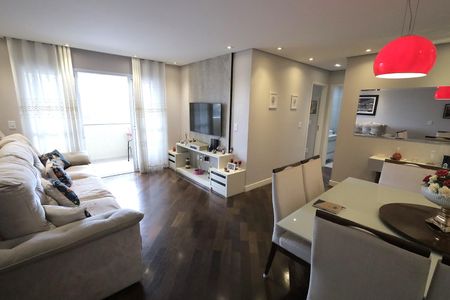 Sala de apartamento para alugar com 2 quartos, 75m² em Vila Camilópolis, Santo André