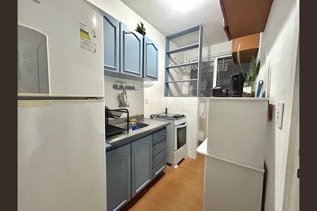 Cozinha  de apartamento para alugar com 1 quarto, 45m² em Agronômica, Florianópolis