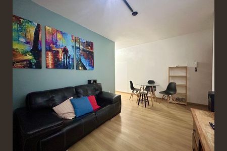 Sala de apartamento para alugar com 1 quarto, 45m² em Agronômica, Florianópolis
