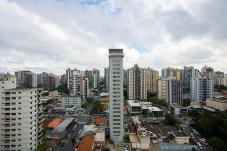 Vista da varanda de apartamento à venda com 1 quarto, 30m² em Jardim, Santo André