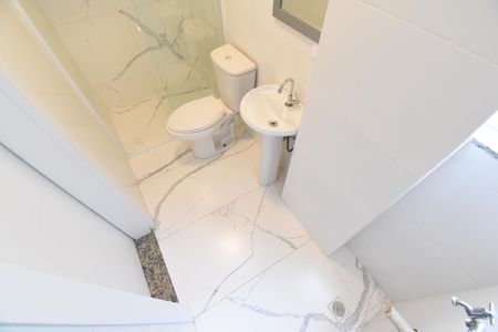 Studio para alugar com 45m², 1 quarto e sem vagaBanheiro do Loft