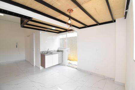 Sala/Cozinha do Loft de kitnet/studio para alugar com 1 quarto, 45m² em Jardim das Américas, Curitiba