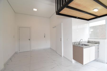 Studio para alugar com 45m², 1 quarto e sem vagaSala/Cozinha do Loft