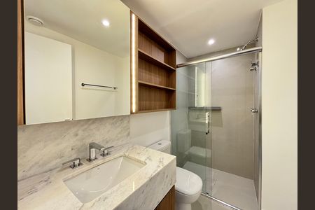 Apartamento para alugar com 42m², 1 quarto e 1 vaga Apartamento para alugar com 42m², 1 quarto e 1 vagaBanheiro