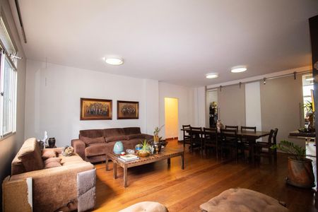 Sala  de apartamento para alugar com 4 quartos, 145m² em Luxemburgo, Belo Horizonte