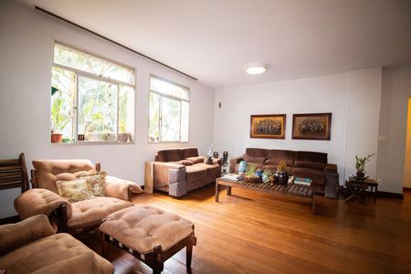 Sala  de apartamento para alugar com 4 quartos, 145m² em Luxemburgo, Belo Horizonte