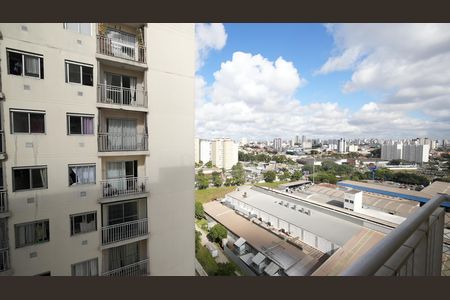 Vista da Sacada de apartamento para alugar com 2 quartos, 47m² em Vila Homero Thon, Santo André