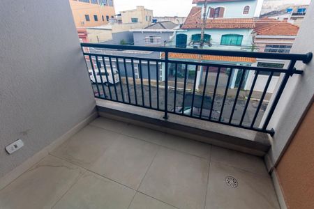 Varanda da Sala de apartamento para alugar com 2 quartos, 50m² em Vila Alpina, São Paulo