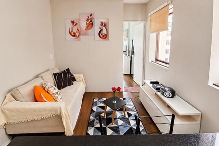 Apartamento à venda com 30m², 1 quarto e 1 vaga Apartamento à venda com 30m², 1 quarto e 1 vagaSala