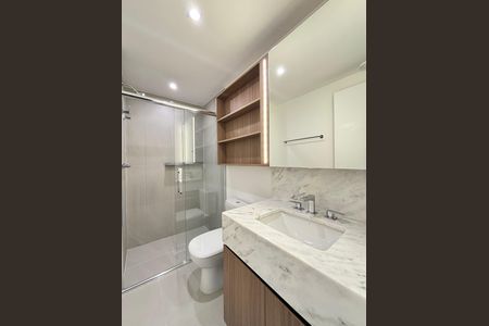 Apartamento para alugar com 41m², 1 quarto e 1 vaga Apartamento para alugar com 41m², 1 quarto e 1 vagaBanheiro