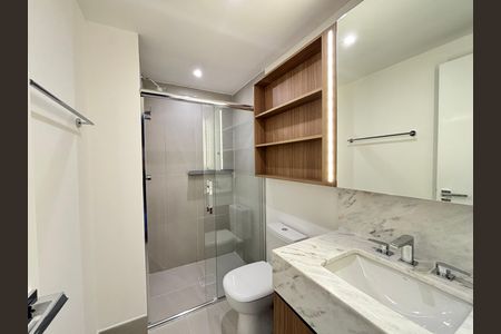 Apartamento para alugar com 41m², 1 quarto e 1 vaga Apartamento para alugar com 41m², 1 quarto e 1 vagaBanheiro