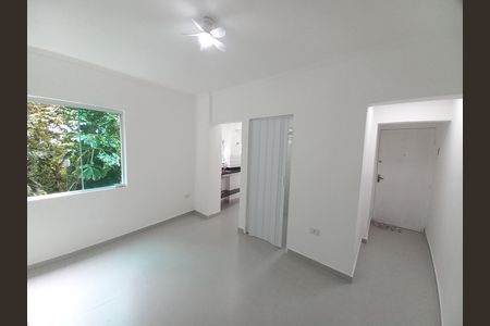 Sala de apartamento para alugar com 1 quarto, 38m² em Parque Prainha, São Vicente
